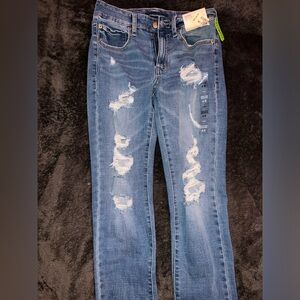Aeropostale high rise jeggings size 4 regular